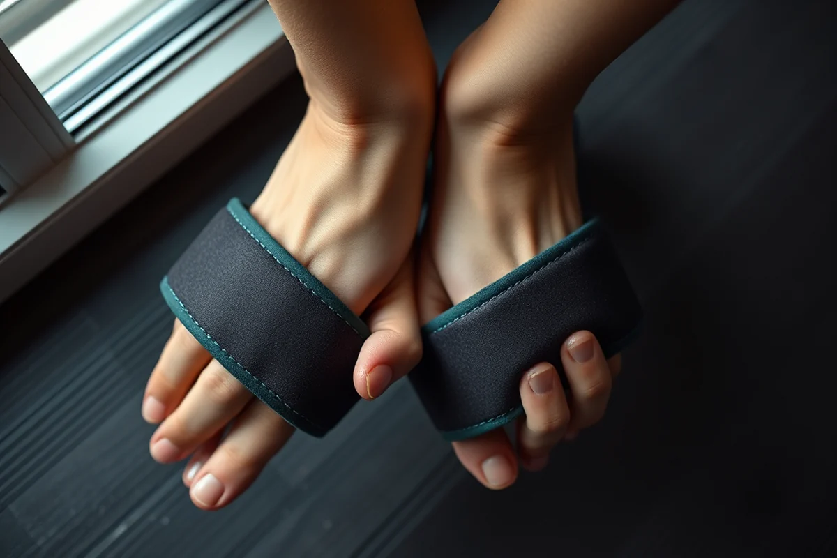 adjustable ankle weights — Adjustable Ankle Weights (the finished result)